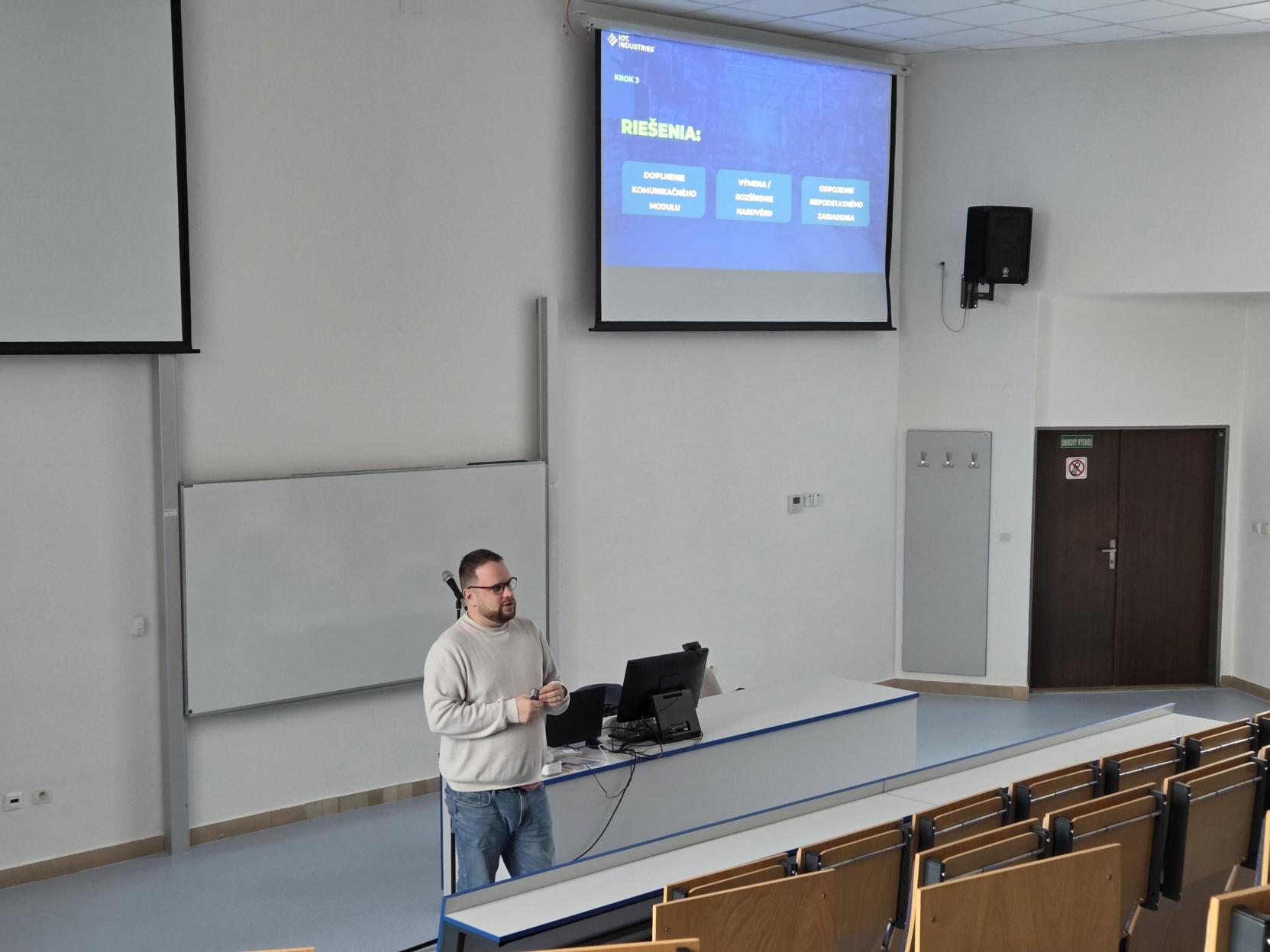 Odborná prednáška z firmy IoT Industries