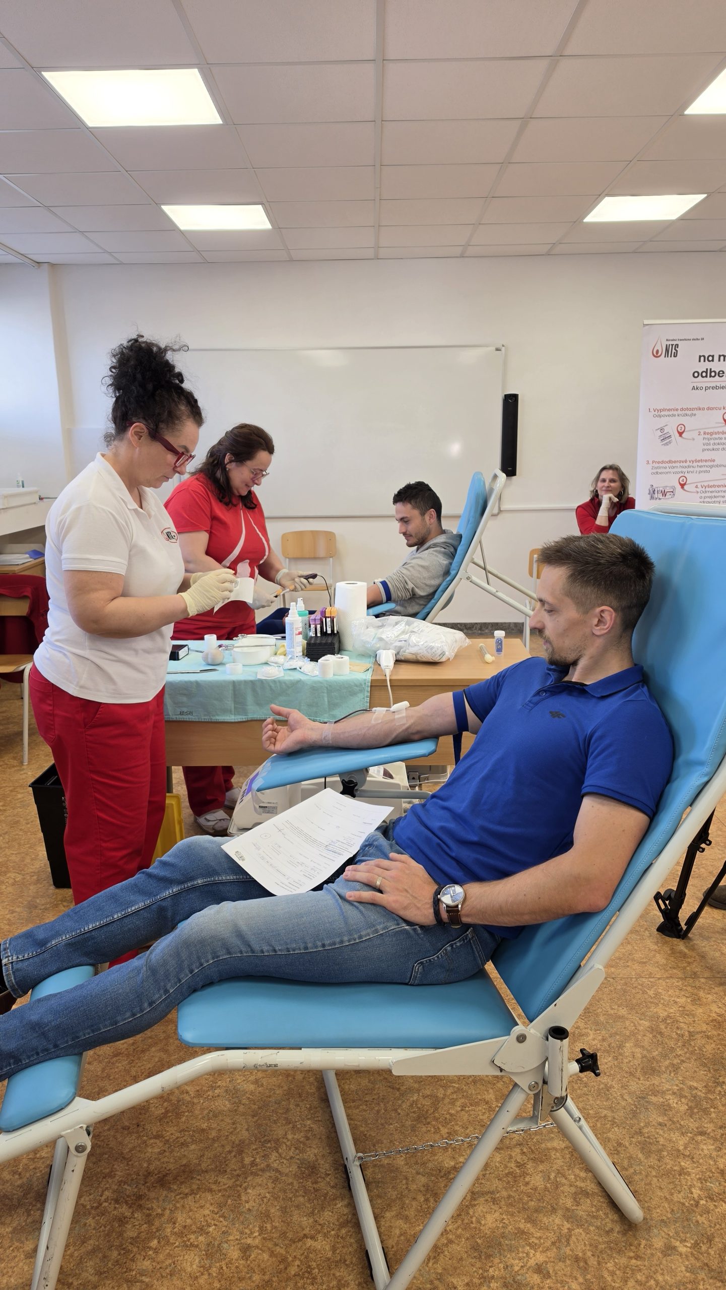 Jarná kvapka krvi na FEIT UNIZA